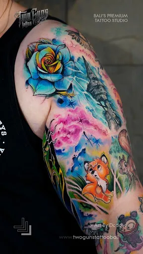 Two Guns Tattoo Bali